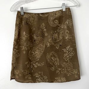 Vintage Express Compagnie Internationale Floral Paisley Skirt